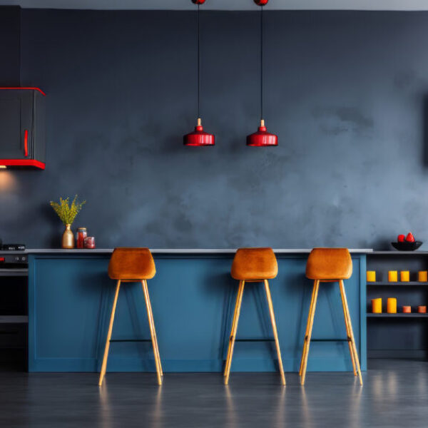 Modern dark grey kitchen with island A white background object transparent --c 99 --ar 16:9 --q 2 --s 250 --v 5.2
